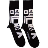 Five Finger Death Punch Ankle Socks - Pixeled Skull