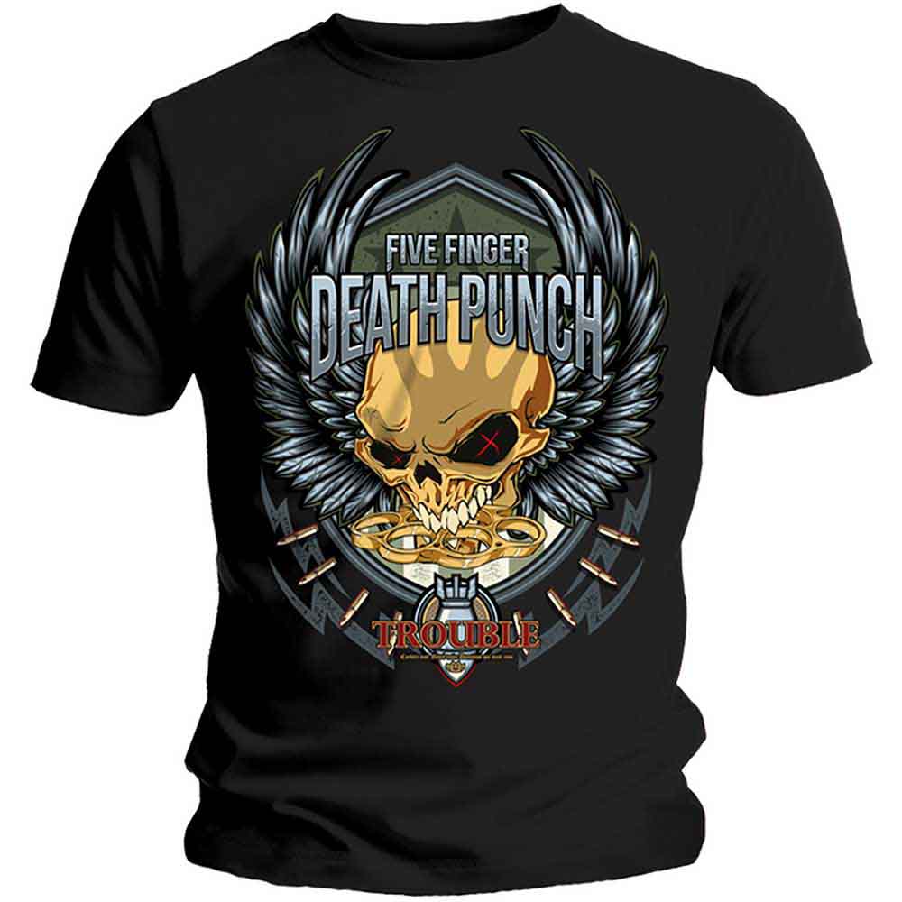 Five Finger Death Punch T Shirt - Trouble