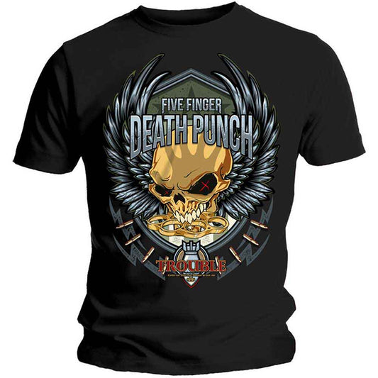 Five Finger Death Punch T Shirt - Trouble