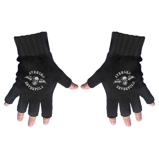 Avenged Sevenfold Fingerless Gloves - Death Bat