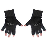 Queen Fingerless Gloves - Logo