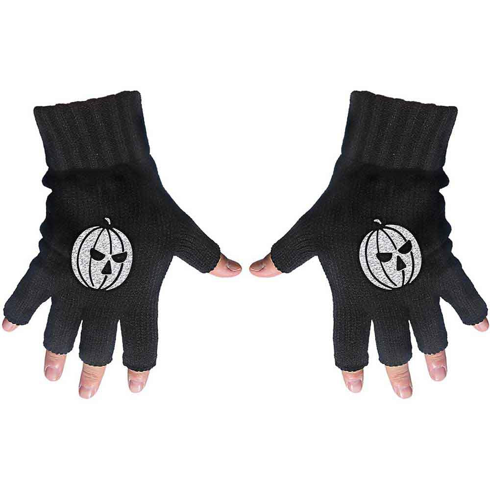 Helloween Fingerless Gloves - Pumpkin