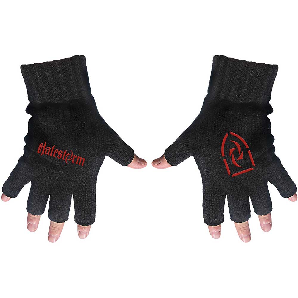 Halestorm Fingerless Gloves - Logo