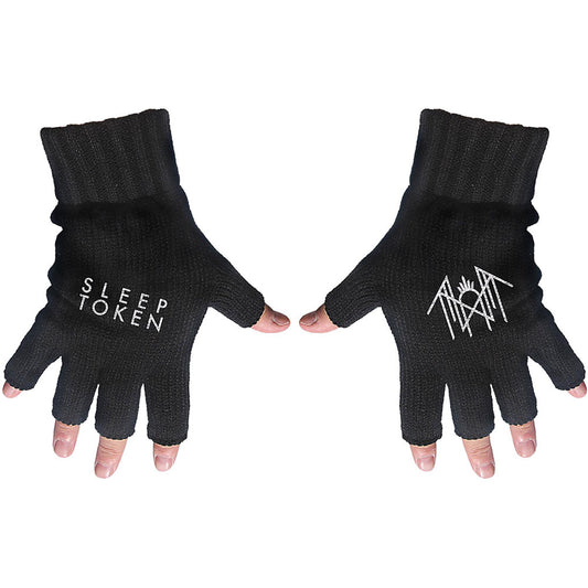 Sleep Token Fingerless Gloves - Logo & Sigil