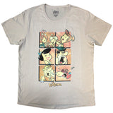 Warner Bros T Shirt - Flintstones Grid
