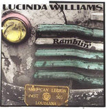 Lucinda Williams LP - Ramblin’ (Clear Vinyl) | Buy Now For 36.99