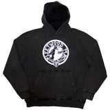 Fleetwood Mac Stone Wash Pullover Hoodie - Tour '82 Penguin Stone Wash