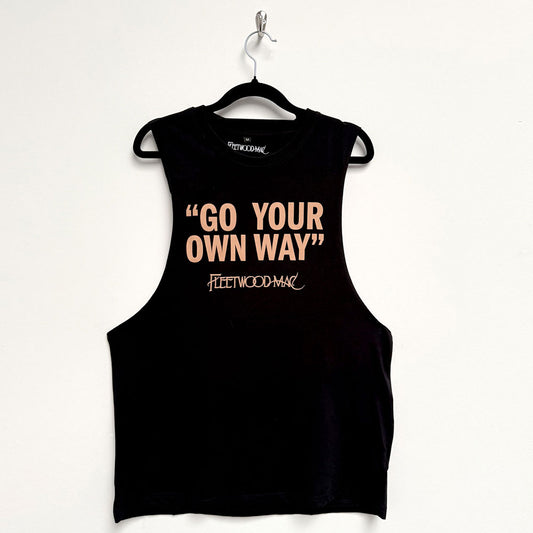 Fleetwood Mac Vest Top - Go Your Own Way | Buy Now For 24.99