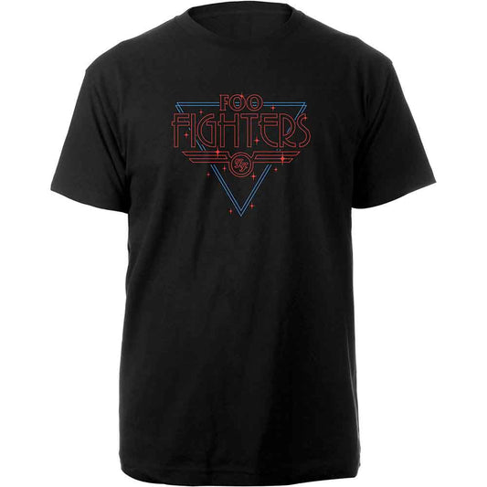 Foo Fighters T Shirt - Black Disco Outline