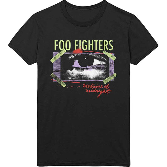 Foo Fighters T Shirt - Medicine At Midnight Taped