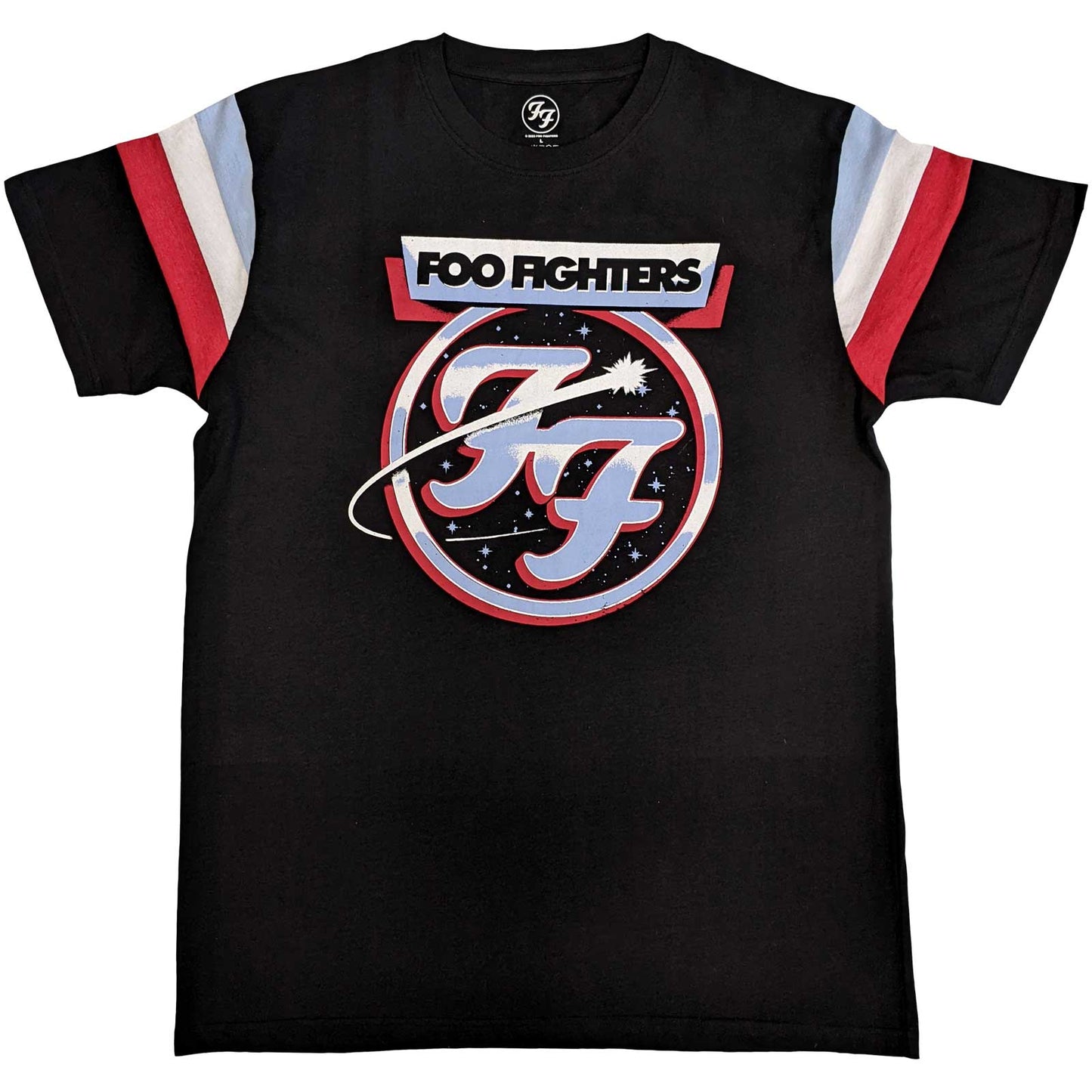 Foo Fighters T Shirt - Comet Tricolor Ringer