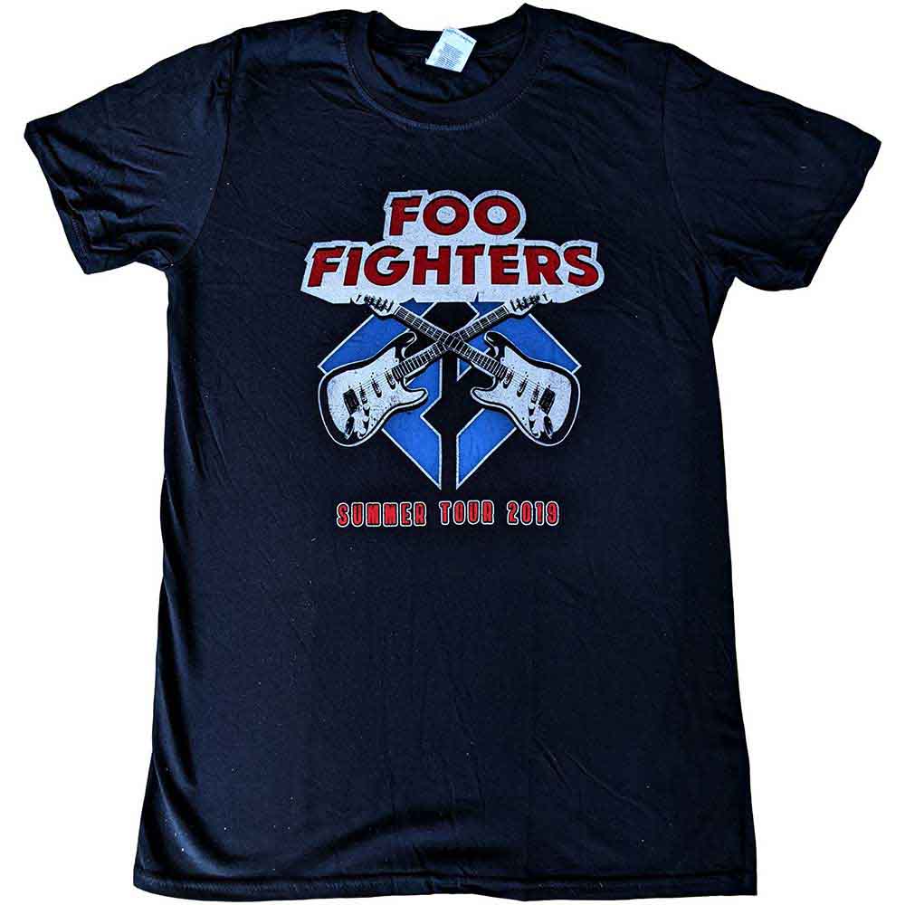 Foo Fighters T Shirt - Concrete & Gold 2019 European Tour