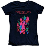 Foo Fighters Woman's T Shirt - Wasting Light 2011 European Tour