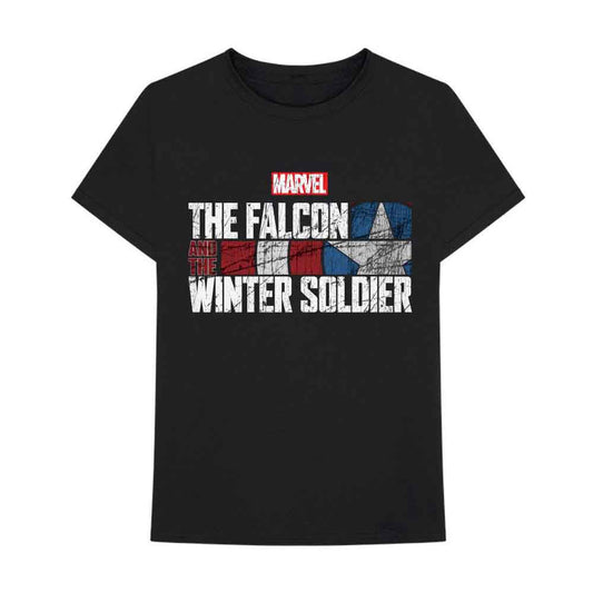 Marvel Comics T Shirt - Falcon & Winter Soldier Text Logo
