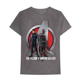 Marvel Comics T Shirt - Falcon & Winter Soldier A Logo