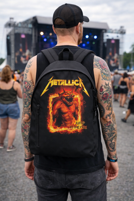 Rocksax Metallica Graphic Daypack - Jump In The Fire