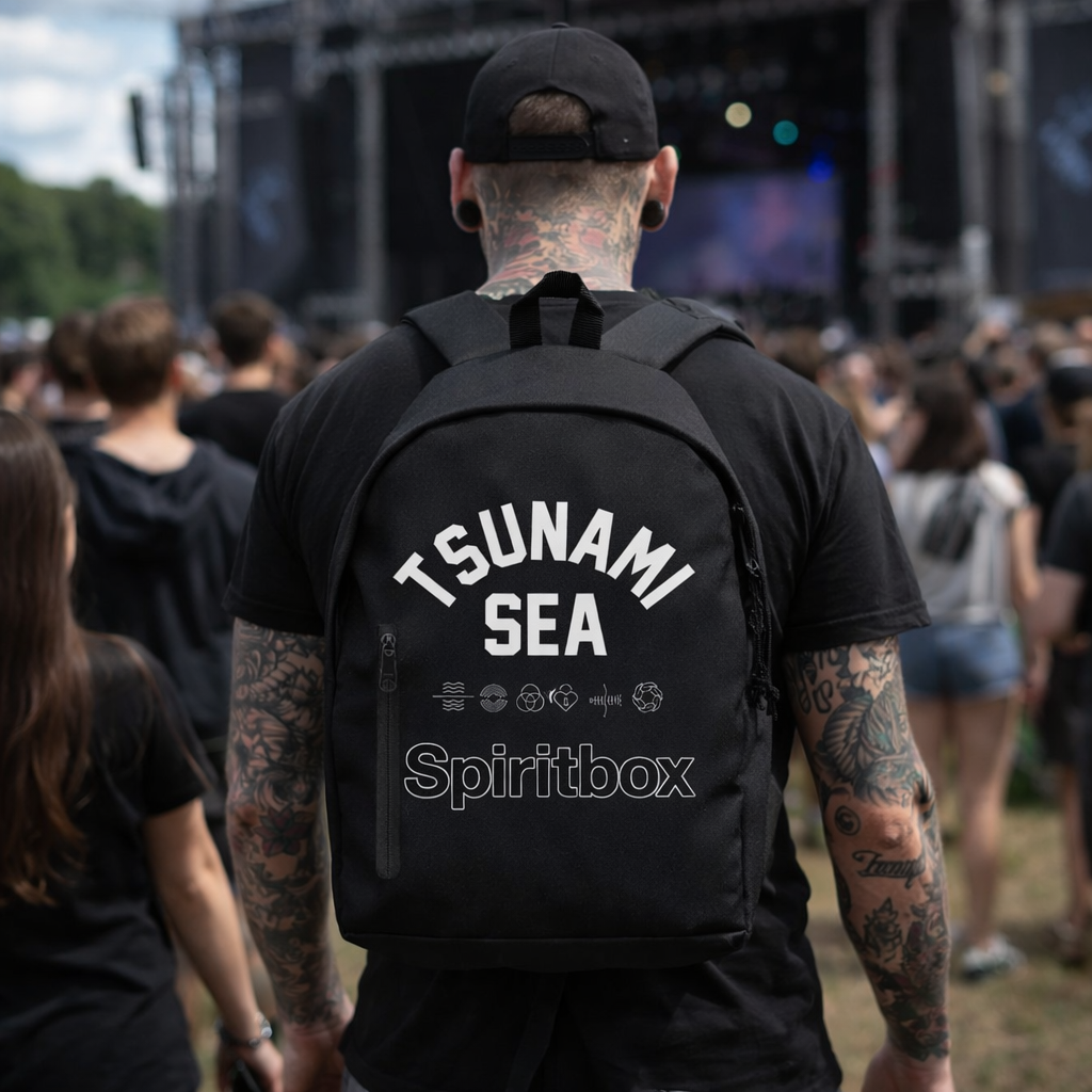 Rocksax Spiritbox Graphic Daypack - Tsunami Sea
