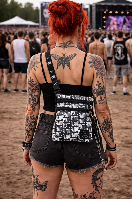 Rocksax Panic! At The Disco Body Bag - Disco