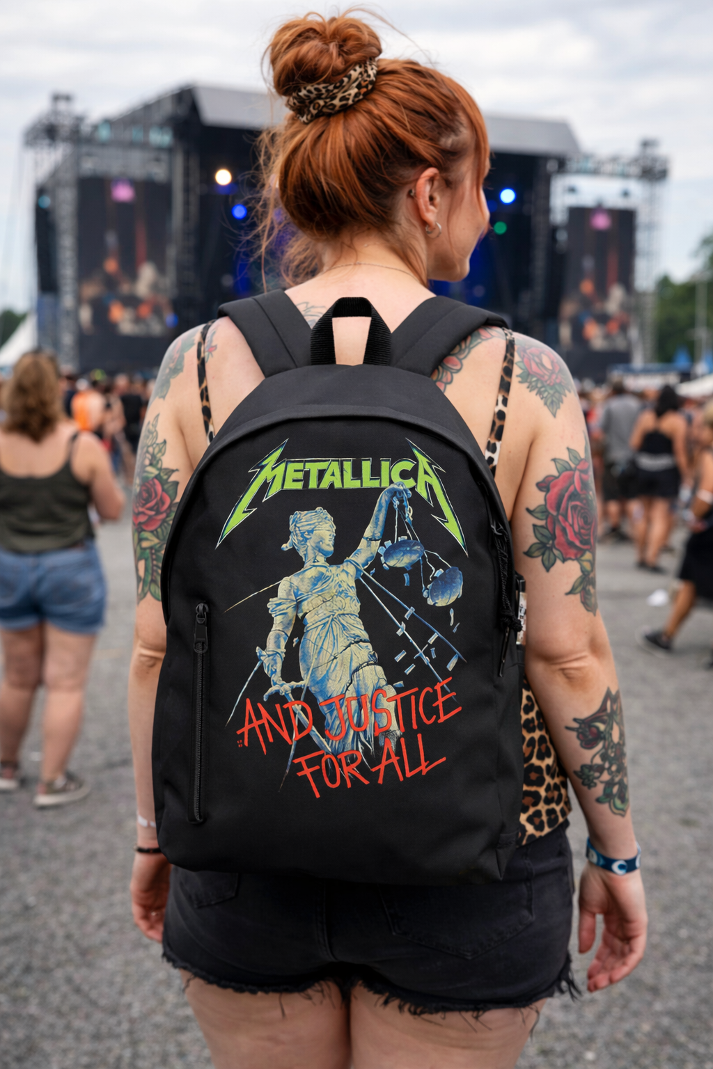 Rocksax Metallica Graphic Daypack - Justice For All