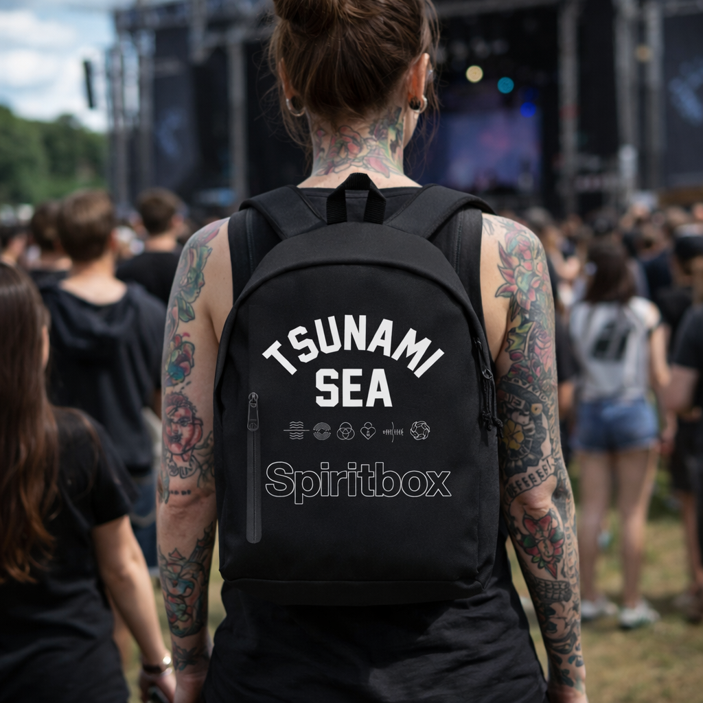 Rocksax Spiritbox Graphic Daypack - Tsunami Sea
