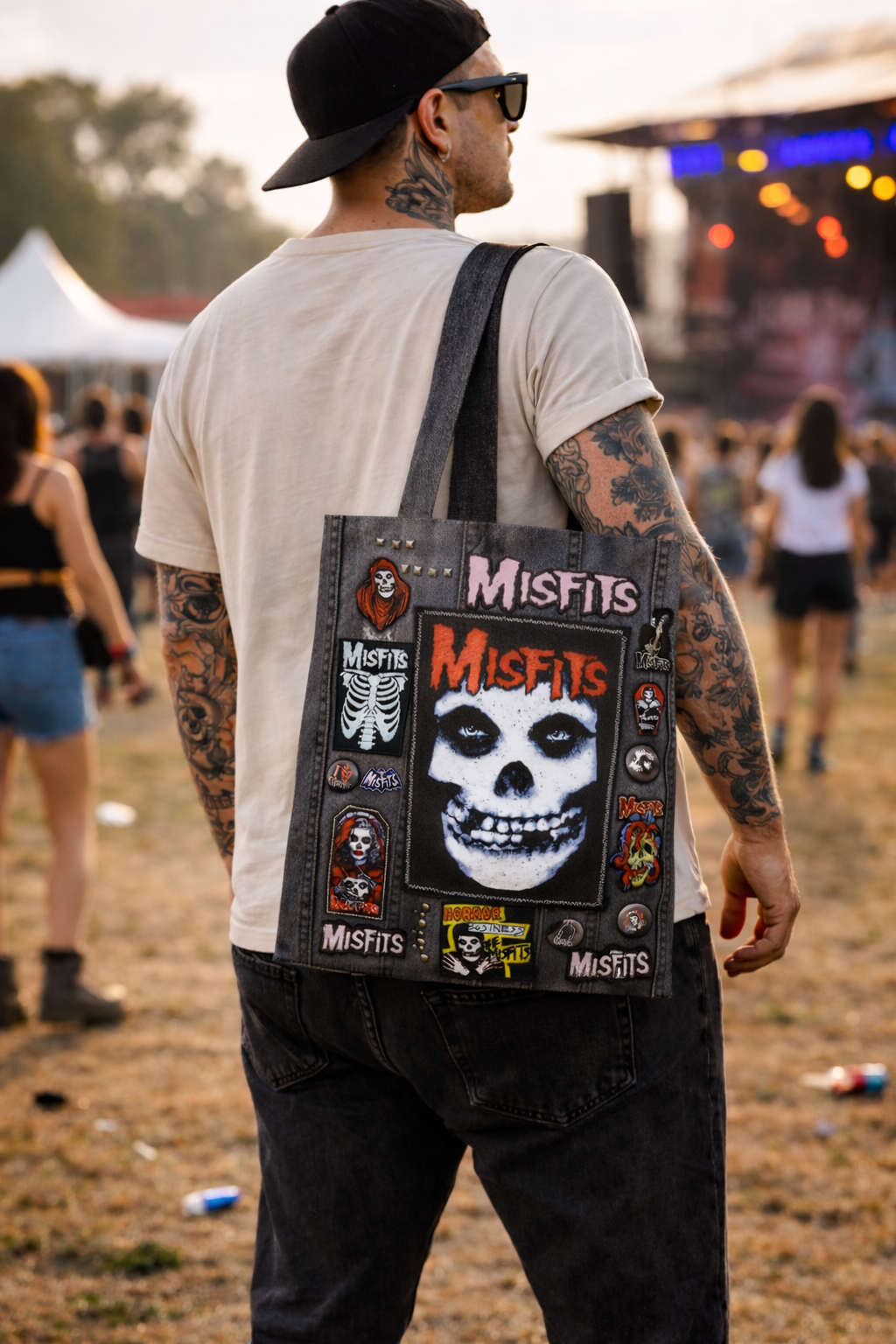 Rocksax Misfits Battle (Tote) Bag