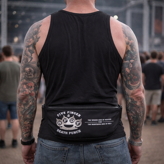 Rocksax Five Finger Death Punch Bum Bag (Fanny pack) - Logo