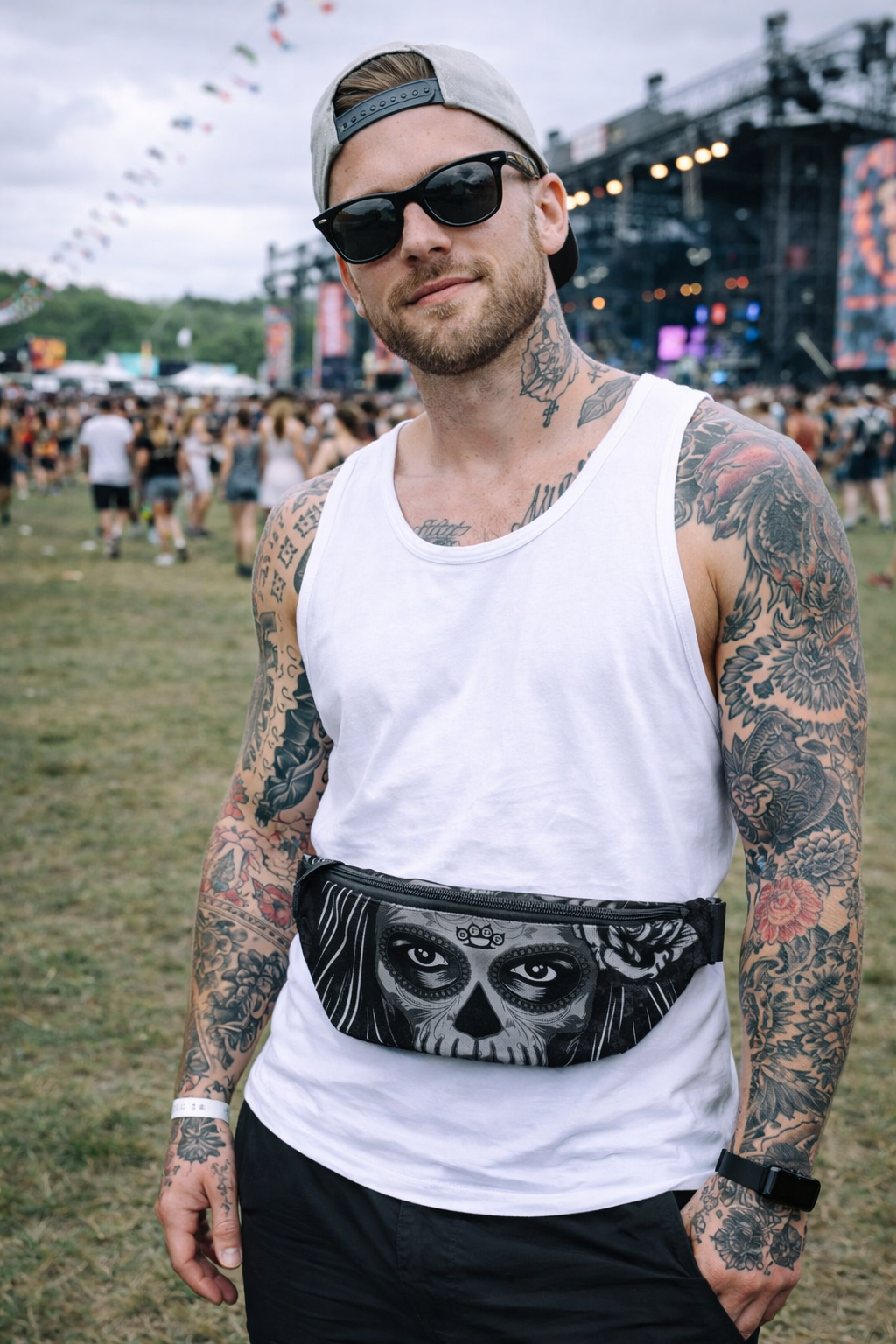Rocksax Five Finger Death Punch Bum Bag (Fanny pack) - DOTD