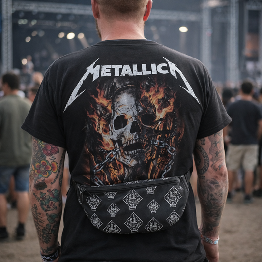 Rocksax Bring Me The Horizon Bum Bag (Fanny pack) - Tattoo Hand