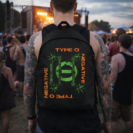Rocksax Type O Negative Graphic Daypack - Spiked Club