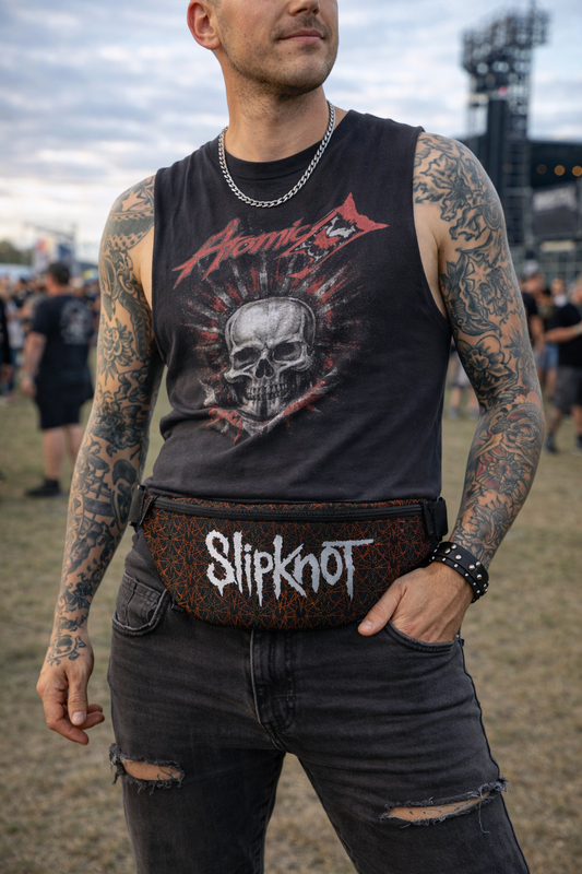Rocksax Slipknot Bum Bag (Fanny Pack) - Pentagram
