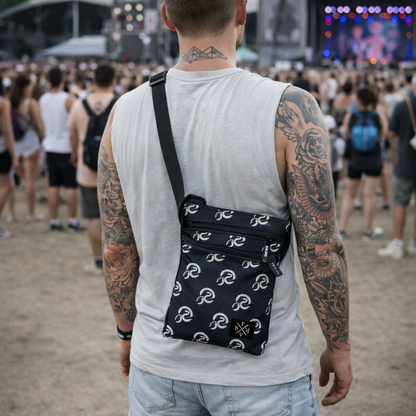 Rocksax Bullet For My Valentine Body Bag - Gravity Pattern