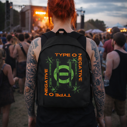 Rocksax Type O Negative Graphic Daypack - Spiked Club