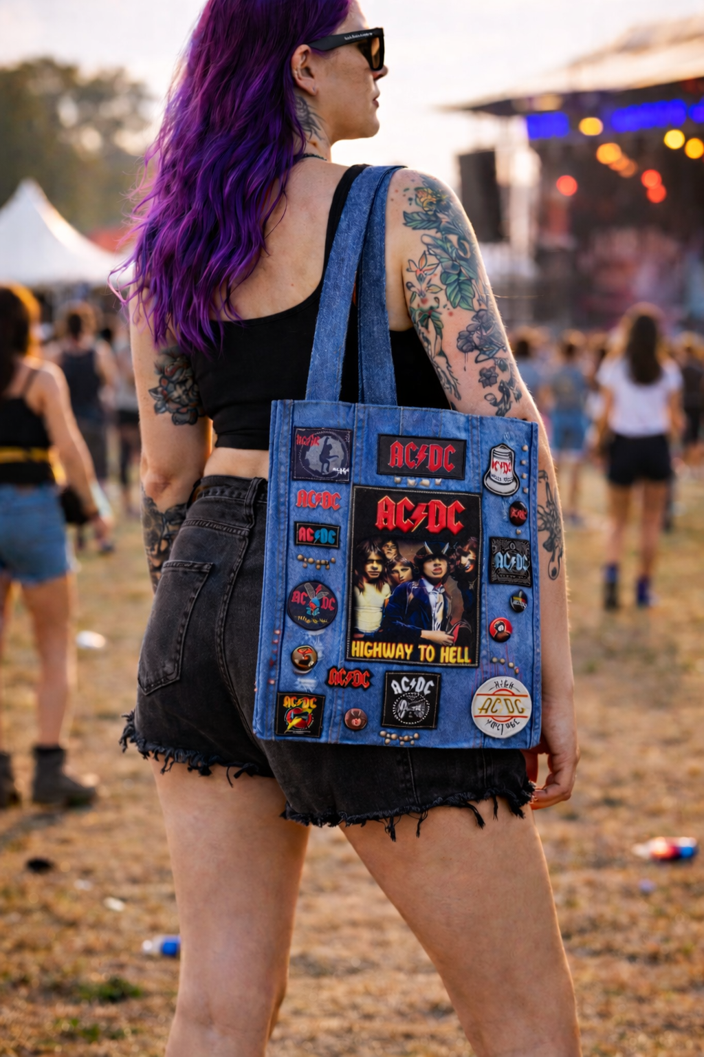 Rocksax AC/DC Battle (Tote) Bag