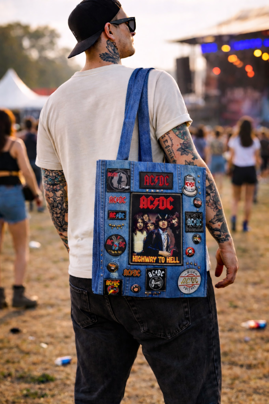 Rocksax AC/DC Battle (Tote) Bag