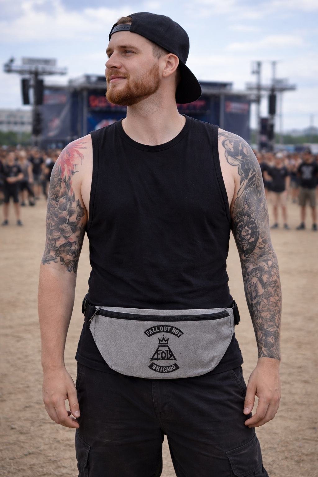 Rocksax Fall Out Boy Bum Bag (Fanny Pack) - Chicago
