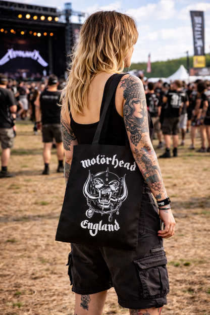 Rocksax Motorhead Tote Bag - England