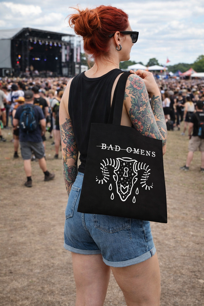 Rocksax Bad Omens Tote Bag - Ramskull