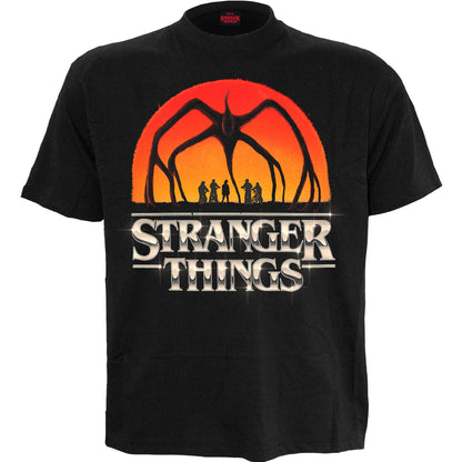 MIND FLAYER - Front Print T-Shirt Black