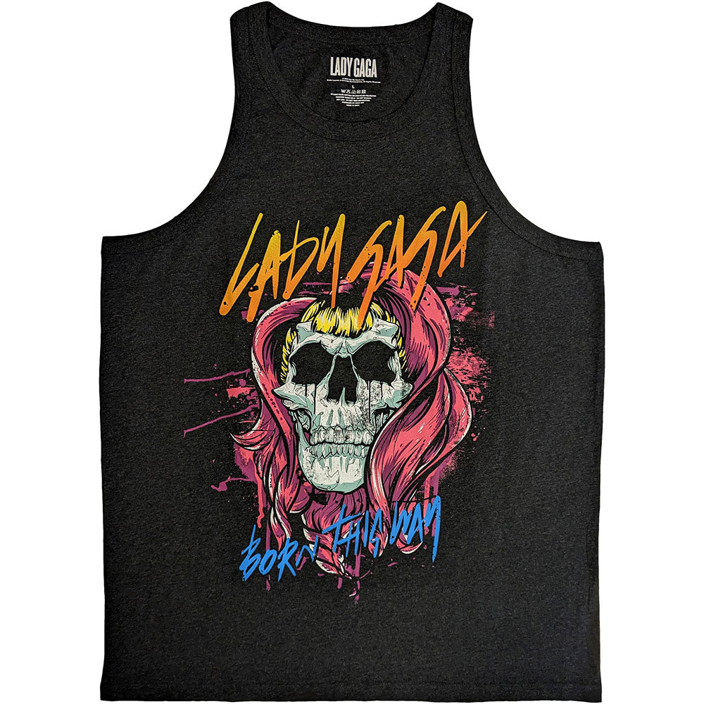 Lady Gaga Vest Top - Skull | Buy Now For 24.99