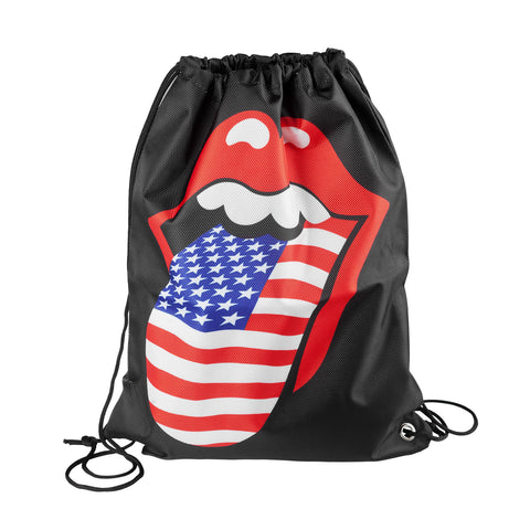 Rocksax The Rolling Stones Gym Bag - USA Tongue From £9.99