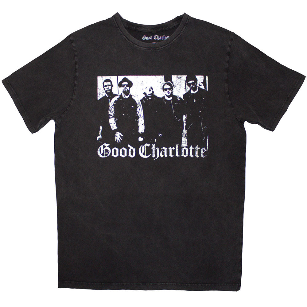 Good Charlotte T Shirt - Band Photo Stone Wash | Buy Now For 24.99