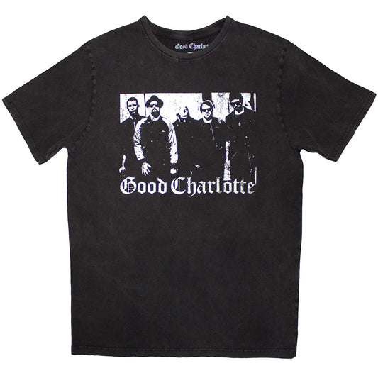Good Charlotte T Shirt - Band Photo Stone Wash | Buy Now For 24.99