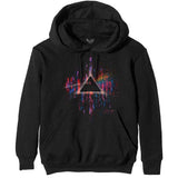 Pink Floyd Pullover Hoodie - DSOTM Pink Splatter