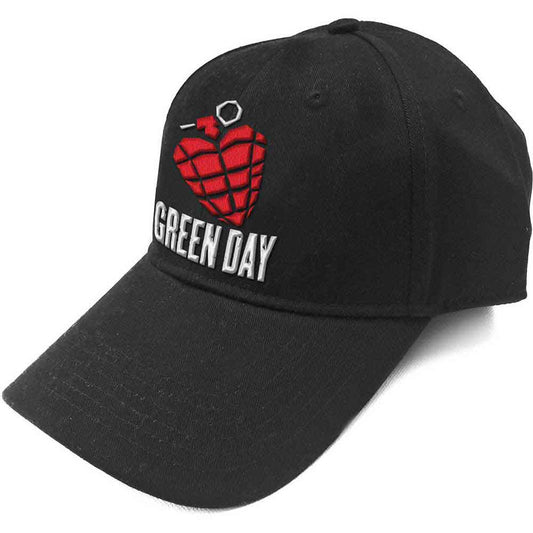 Green Day Baseball Caps - Grenade Logo