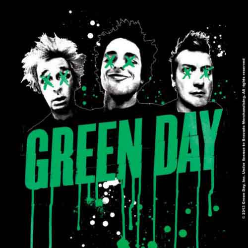 Green Day Cork Coaster - Seventh Son JD Print | Buy Now For 9.99