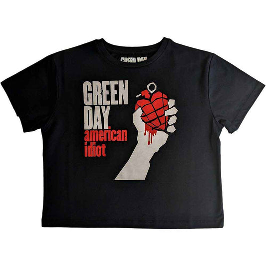 Green Day Women's Crop Top - American Idiot