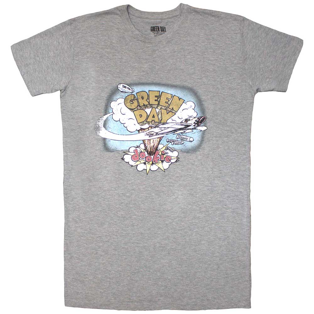 Green Day Womens T Shirt - Vintage Dookie