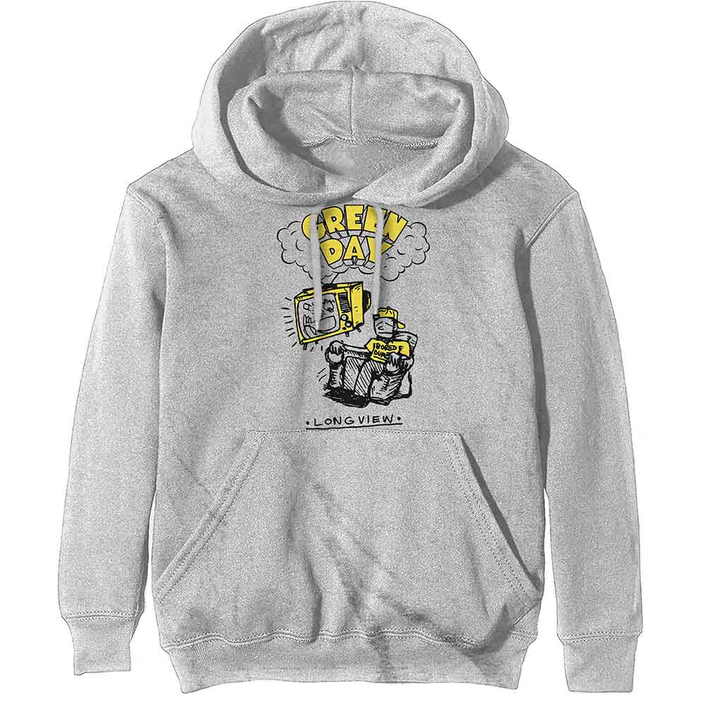 Green Day Pullover Hoodie - Longview Doodle | Buy Now For 39.99