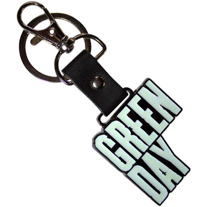 Green Day Standard Keychains - Stacked Logo