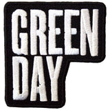 Green Day Patches - Iron On - Stacked Logo